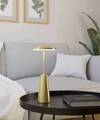Eglo Piccola bordlampe genopladeligt batteri messing 